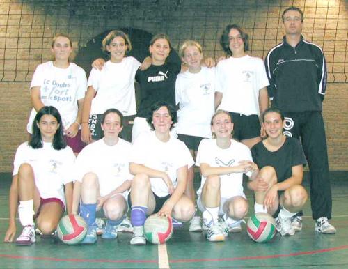 AGM Volley Vesoul cadettes/juniores 2004