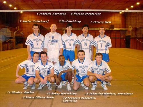 AGM Volley Vesoul seniors 2003